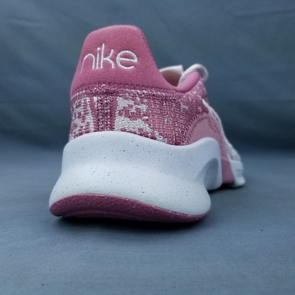 Nike Superrep Go 3 Flyknit Woman's Running Shoes DH3393 600 Pink Sizes 7.5-9 - Picture 5 of 10
